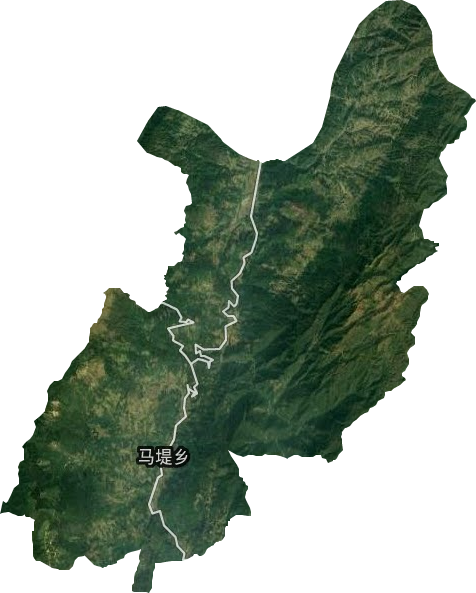 马堤乡卫星图