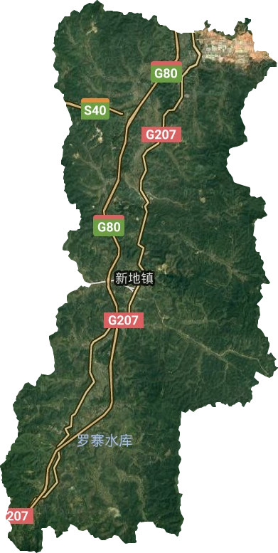 新地镇卫星图