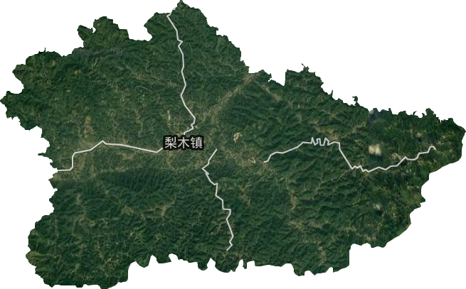 梨木镇卫星图
