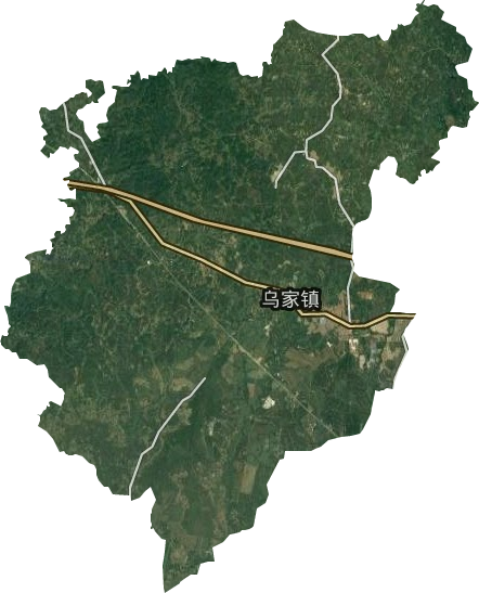 乌家镇卫星图