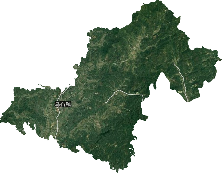 乌石镇卫星图