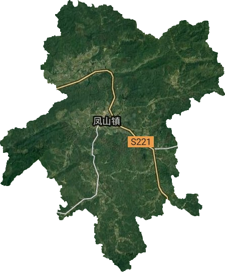 凤山镇卫星图
