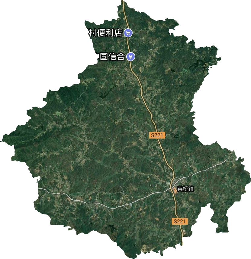 英桥镇卫星图