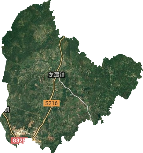 龙潭镇卫星图
