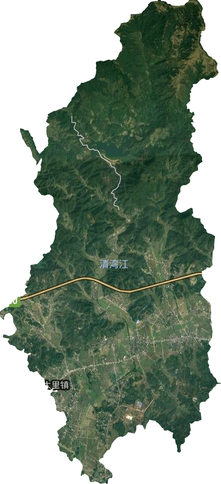 大里镇卫星图