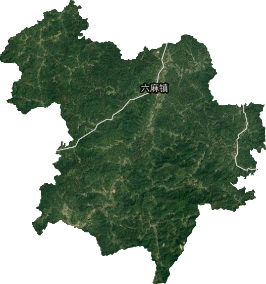 六麻镇卫星图