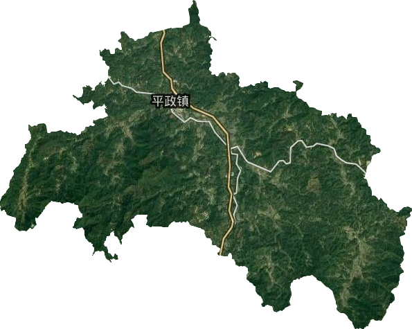 平政镇卫星图