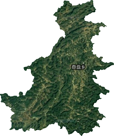吞盘乡卫星图