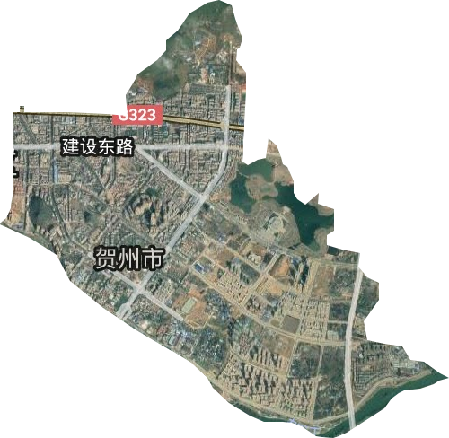 城东街道卫星图