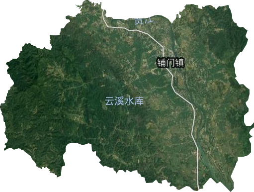 铺门镇卫星图