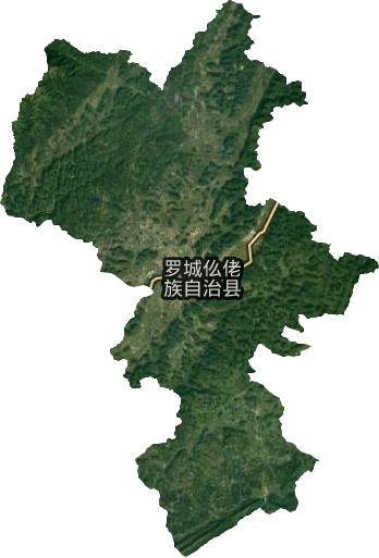 东门镇卫星图