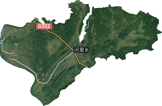 河里乡卫星图