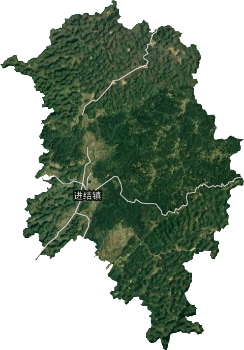 进结镇卫星图