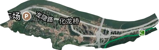 化龙桥街道卫星图
