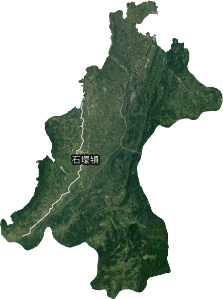 石壕镇卫星图