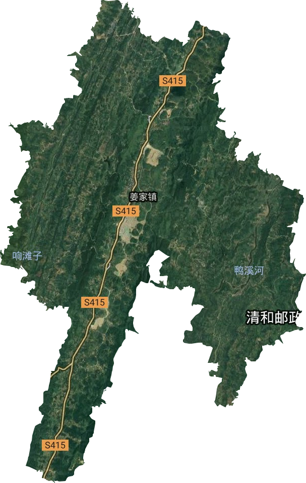 姜家镇卫星图