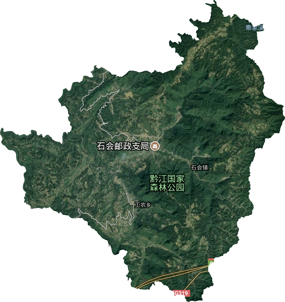 石会镇卫星图