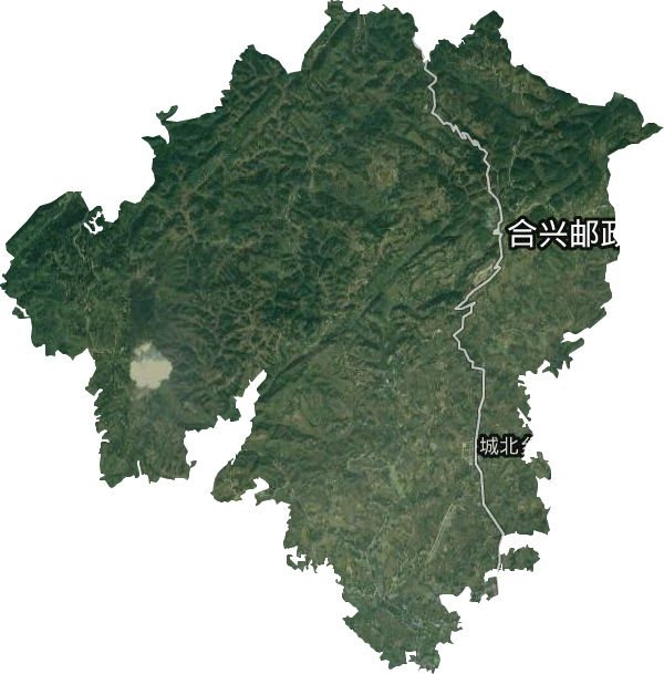 城北乡卫星图