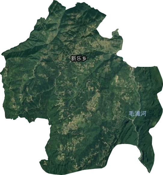 新乐乡卫星图