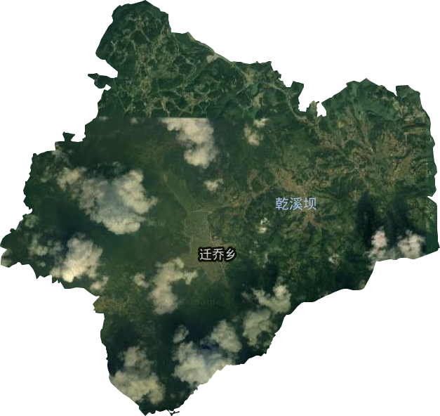 长生镇卫星图