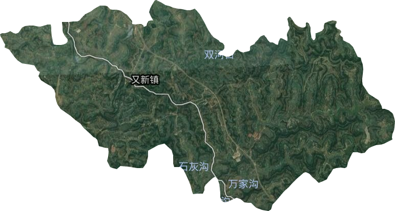 又新镇卫星图