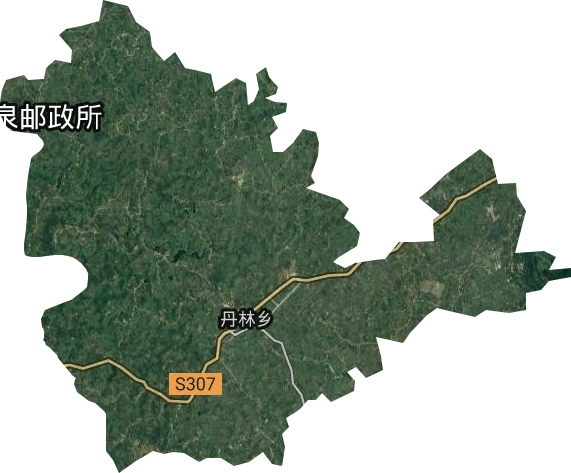 丹林镇卫星图
