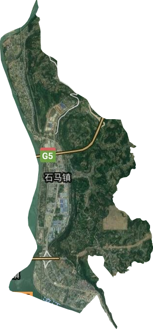 石马镇卫星图