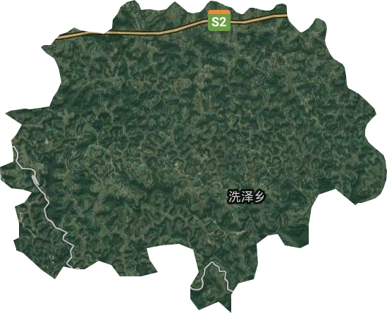 洗泽乡卫星图