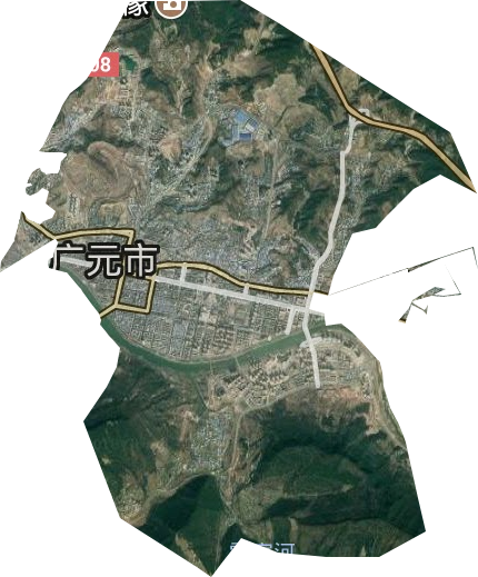 东坝街道卫星图