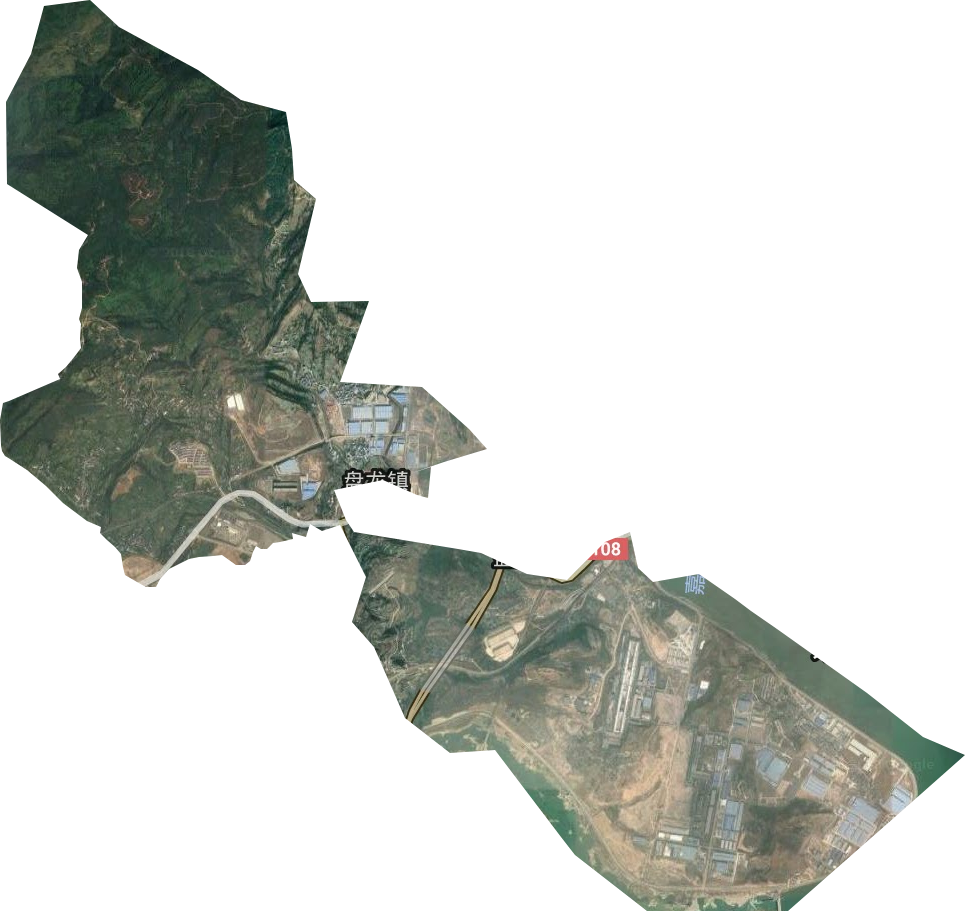 袁家坝办事处卫星图