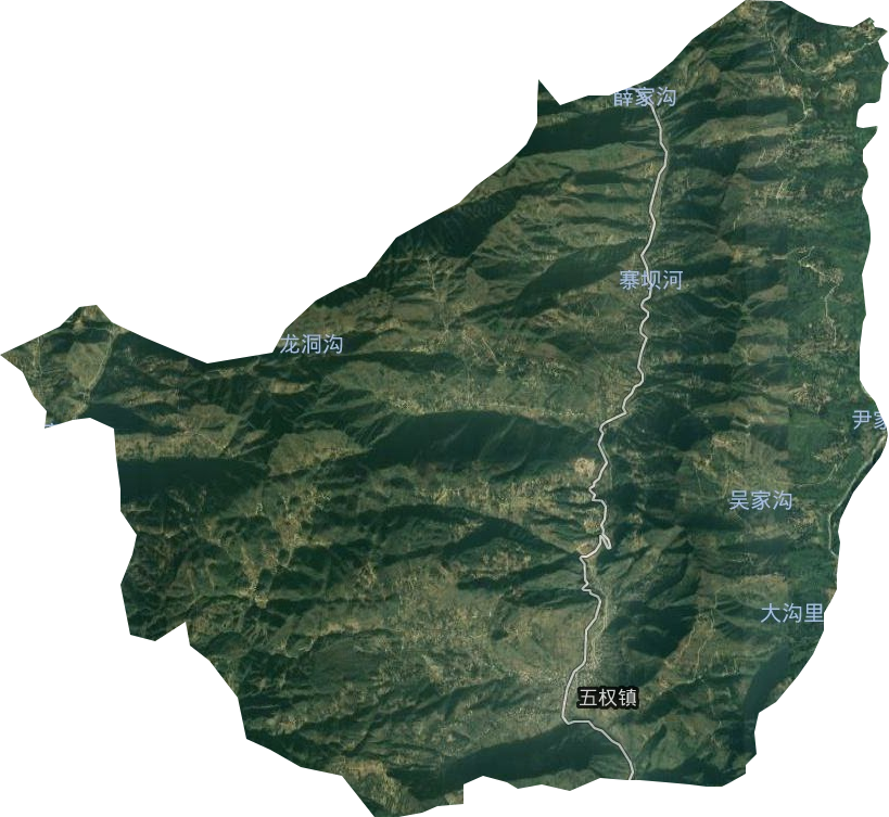 五权镇卫星图