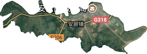 柔刚街道卫星图