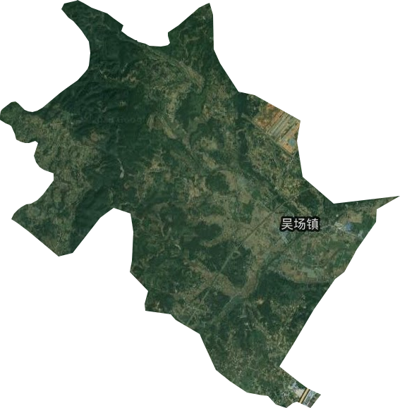 吴场镇卫星图