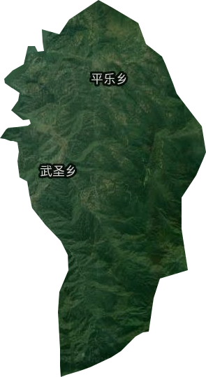武圣乡卫星图
