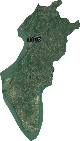土门乡卫星图