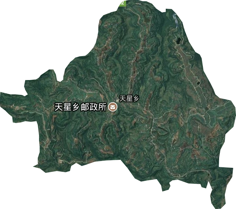 天星乡卫星图