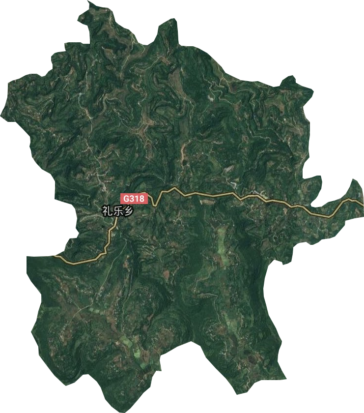 礼乐乡卫星图