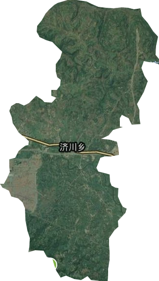 济川乡卫星图