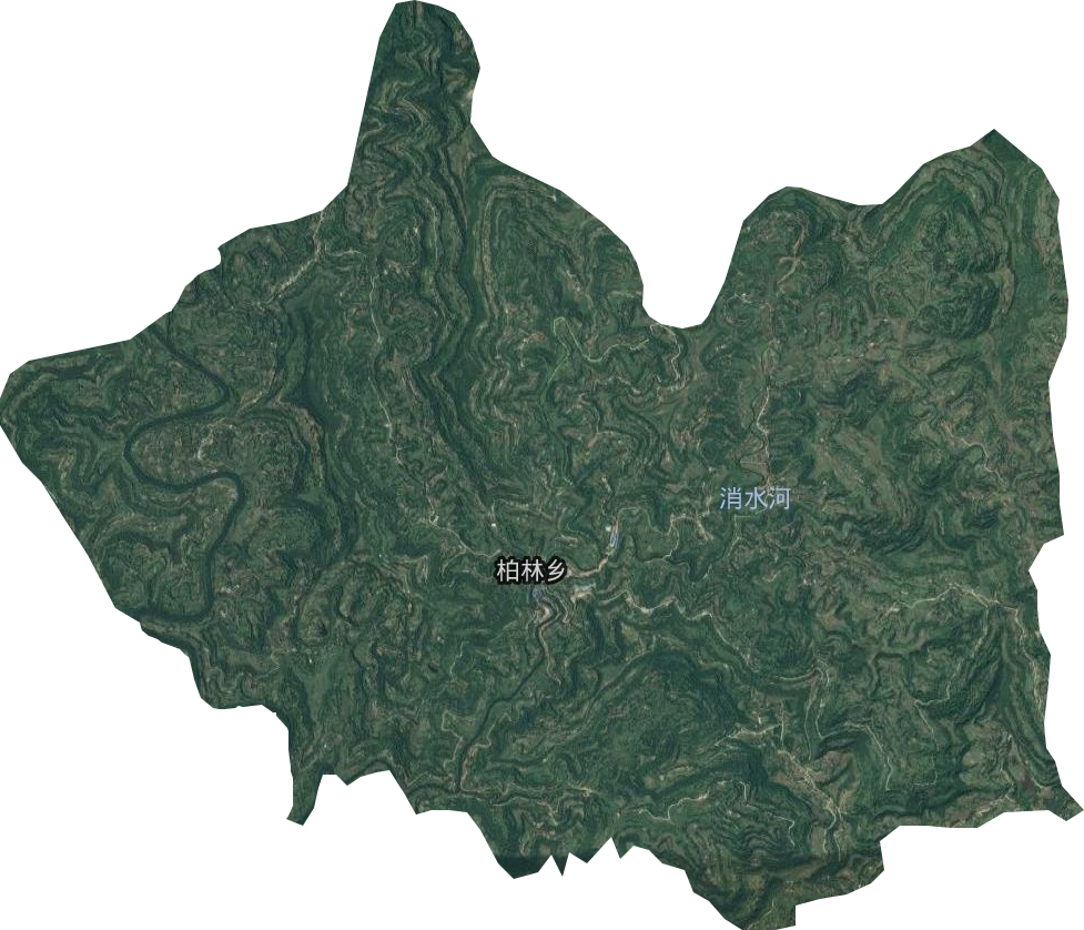 柏林乡卫星图