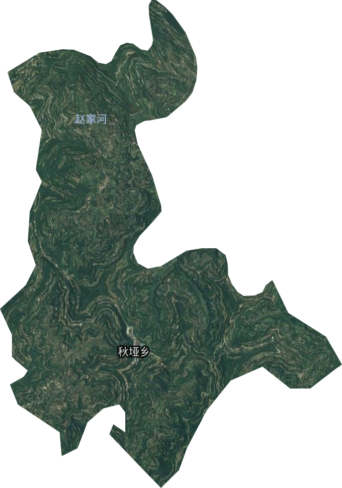 秋垭乡卫星图
