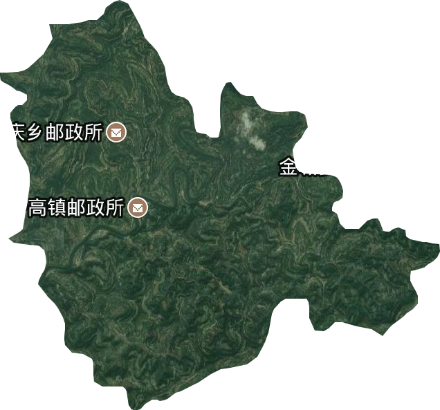 妙高镇卫星图