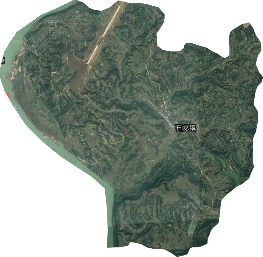 石龙镇卫星图