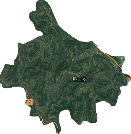 垭口乡卫星图
