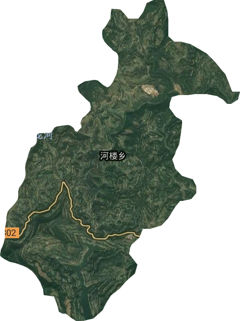 河楼乡卫星图