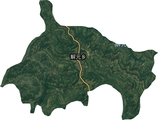 解元乡卫星图