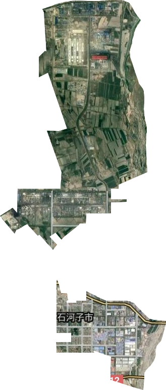 东城街道卫星图