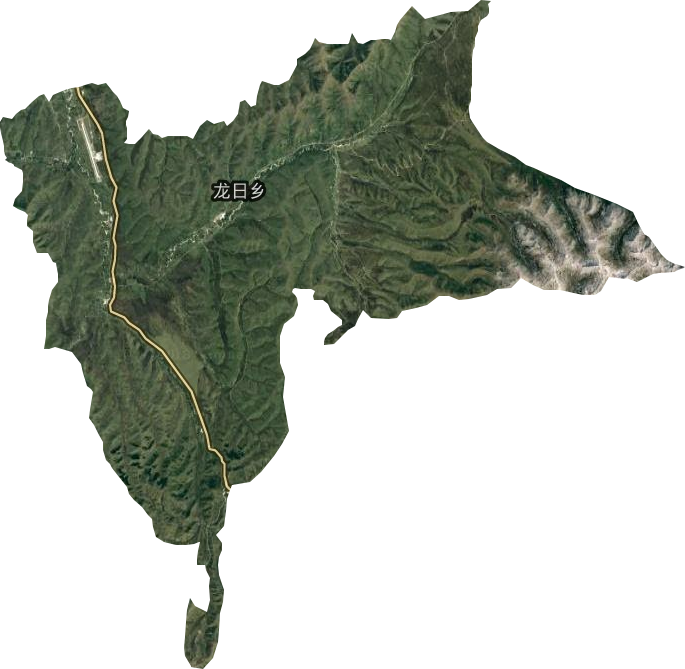 龙日乡卫星图