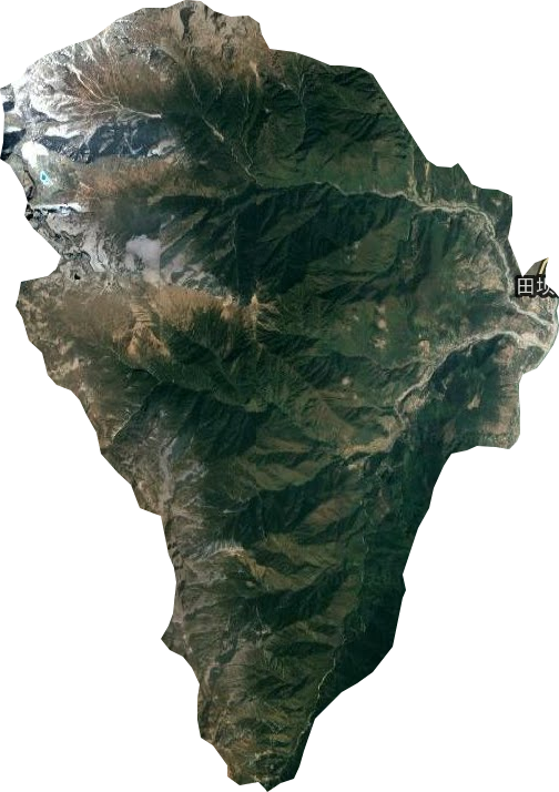 田坝乡卫星图