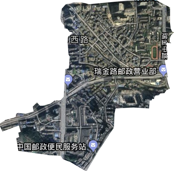 市西社区服务中心卫星图