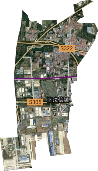 南法信地区办事处卫星图